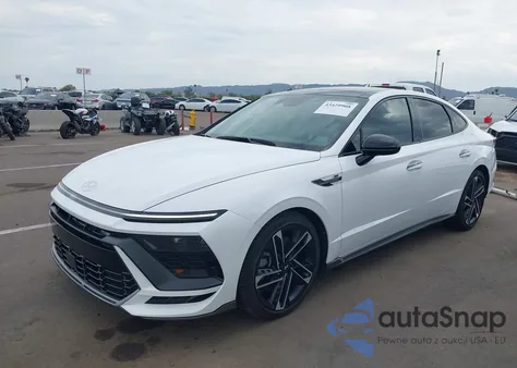 2025 Hyundai Sonata N Line z USA, uszkodzony, nr VIN KMHL54JC5SA495626